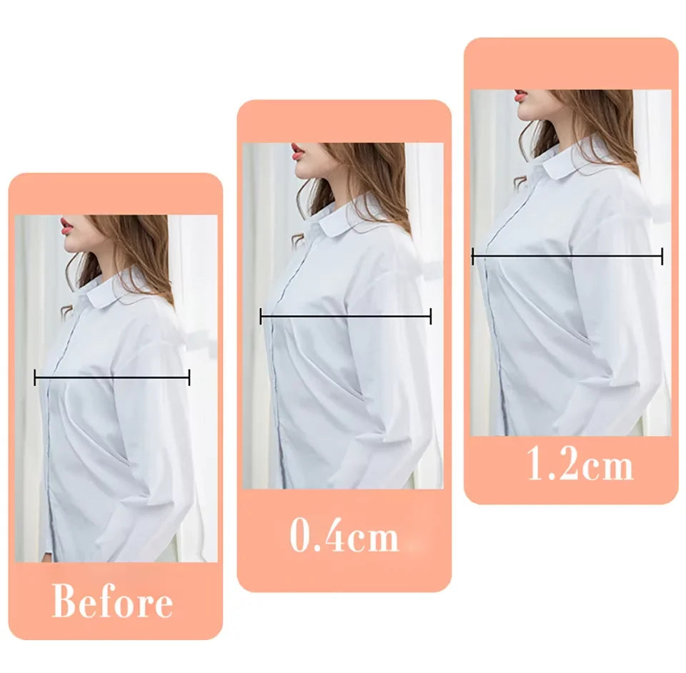 Strapless, Wireless Sticky Bra with Transparent Front Clasp